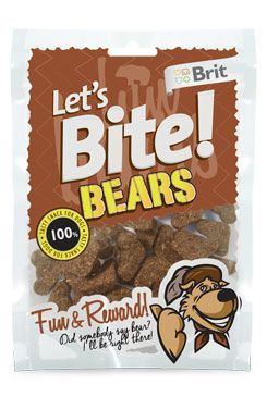 Brit pochoutka Let's Bite Bears 150g