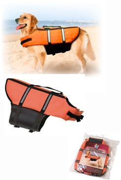 Vesta plavací Dog L 40cm oranžová KARLIE