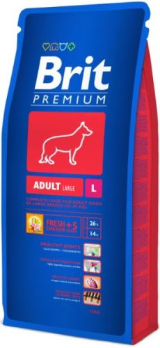 Brit Premium Dog Adult L 15kg krmivo pro psy