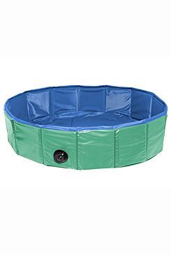 Bazén skládací nylon pes 120x30cm green/blue KARLIE