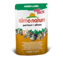 Almo Cat Nat.kočka kaps Green Lab. Raw
