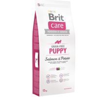 Brit Care Dog Grain-free Puppy Salmon &amp; Potato 2 balení 12kg
