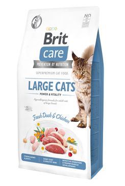 Brit Care Cat GF Large cats Power&Vitality 2 balení 7kg