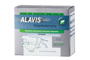 Alavis Enzymoterapie pro psy a kočky 40cps