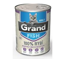 GRAND konz. deluxe kočka rybí 400g