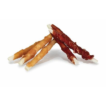 KIDDOG mix buvolích tyčinek s kuřecím a kachním masíčkem - 8 mm/12 cm 250 g