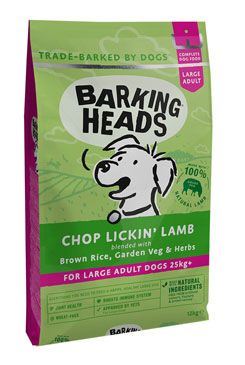 BARKING HEADS Chop Lickin’ Lamb (Large Breed) 2 balení 12kg