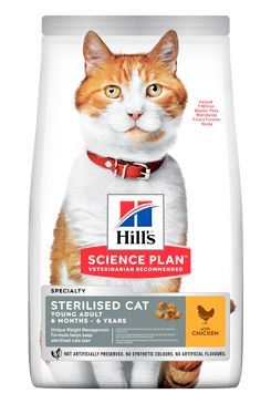 Hill's Fel. Dry Adult Young Sterilised Cat Chicken10kg