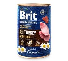 Brit Premium Dog by Nature konz Turkey &amp; Liver 400g