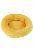 Pelech Amélie plyš kulatý 40cm Žlutá A12 1ks