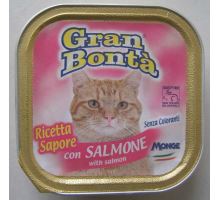 Gran Bonta paštika s lososem pro kočky 100g