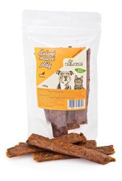 NATURECA pochoutka Masové pláty-Bažant, 100%maso 100g