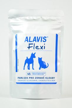 Vyřazeno Alavis Flexi na klouby pro psy a kočky 45 kostiček