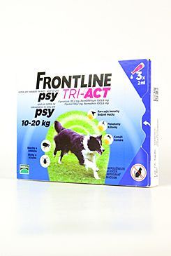 Frontline Tri-Act pro psy Spot-on M (10-20 kg) 3 pip