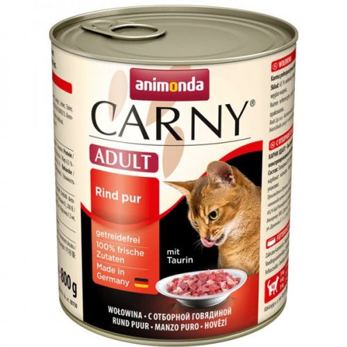 ANIMONDA konzerva CARNY Adult - hovězí 800g