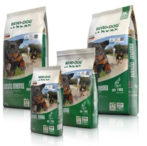 Bewi Dog Basic Menue with rice 3kg
