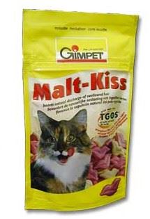 Gimpet kočka Pusinky s maltozou Malt-Kiss 50g