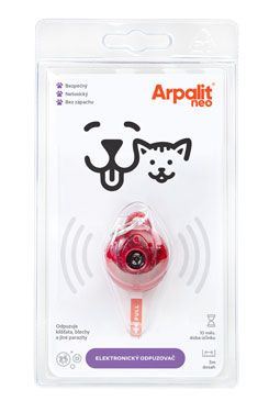 Elektr. odpuzovač klíšťat Arpalit Dog pro psy 1ks