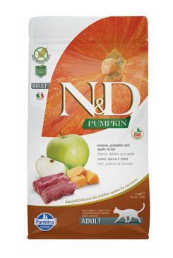 N&D GF Pumpkin CAT Venison & Apple 5kg