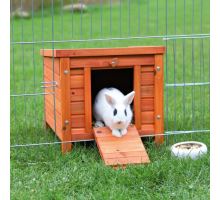 Dřevěný domek NATURA morče, králík 42x43x51cm