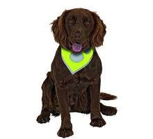 Šátek na krk reflex Safety Dog Žlutý KARLIE