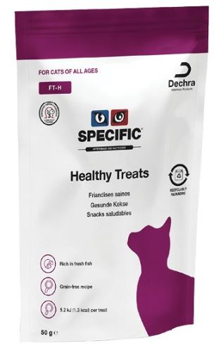 Specific pochoutka FT-H Healthy Treats 10x50g kočka