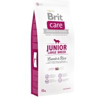 Brit Care Dog Junior Large Breed Lamb &amp; Rice 2 balení 12kg