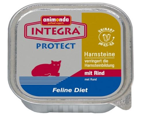 Animonda Integra Protect URINARY/HARNSTEINE dieta s hovězím masem 100g