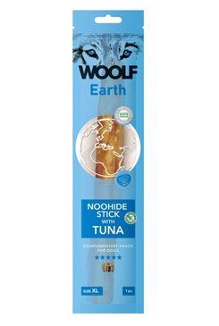 Woolf pochoutka Earth NOOHIDE XL Stick with Tuna 85g