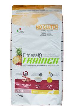 Trainer Fitness Adult Mini No Gluten Lamb Rice 7,5kg