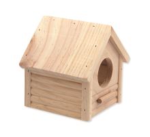 Domek SMALL ANIMAL Budka dřevěný 12 x 12 x 13,5 cm 1ks