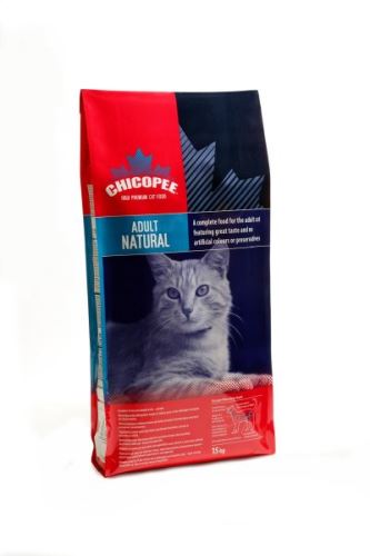 Chicopee Adult Cat Natural 15kg