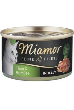 Miamor Cat Filet konzerva tuňák+zelenina100g