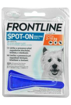 Frontline Spot-On Dog S sol 1x0,67ml