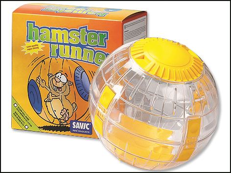 Koule mouse plastová 12 cm 1ks