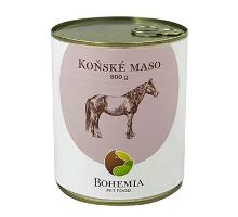 BOHEMIA MASO Koňské ve vlastní šťávě 800g