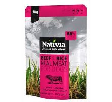 Nativia Real Meat Beef&amp;Rice 1kg