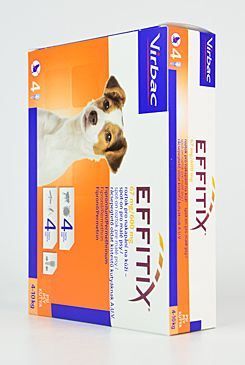 Effitix pro psy Spot-on S (4-10 kg )4 pipety