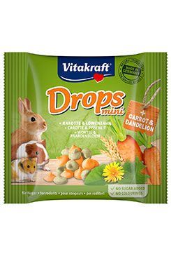 Vitakraft králíček Drops Happy 40g