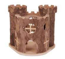 Dřevěný hrad MATTI pro hlodavce 17x15x12cm TRIXIE