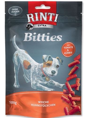 Rinti Dog pochoutka Extra Mini-Bits rajče + dýně 100g