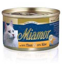 Miamor Cat Filet konzerva tuňák+sýr 100g