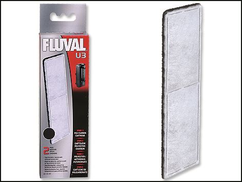 Náplň vata uhlíková Fluval U3 2ks
