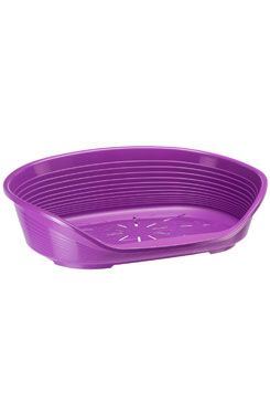 Pelech plast SIESTA DLX 10 bordo 93,5x68x28,5cm 1ks