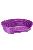 Pelech plast SIESTA DLX 10 bordo 93,5x68x28,5cm 1ks