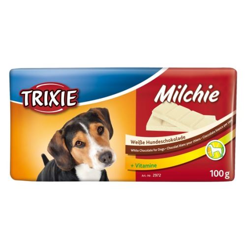 Milchie - čokoláda s vitamíny bílá 100g - TRIXIE