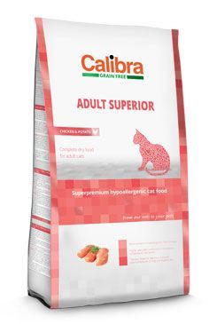 Calibra Cat Grain Free Adult Superior / Chicken & Potato 2kg