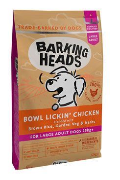 BARKING HEADS Bowl Lickin’ Chicken (Large Breed) 2 balení 12kg