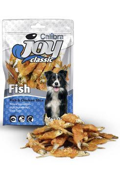 Calibra Joy Dog Classic Fish & Chicken Slice 80g