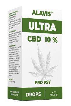 Alavis CBD kapky Ultra 10% 10ml